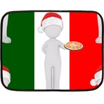 Christmas Italian Double Sided Fleece Blanket (Mini)