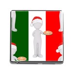 Christmas Italian Memory Card Reader (Square)