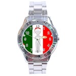 Christmas Italian Stainless Steel Analogue Watch