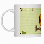 Happy Thanksgiving Pumpkin White Mug