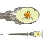 Happy Thanksgiving Pumpkin Letter Opener