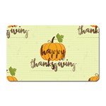 Happy Thanksgiving Pumpkin Magnet (Rectangular)