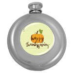 Happy Thanksgiving Pumpkin Hip Flask (5 oz)