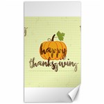 Happy Thanksgiving Pumpkin Canvas 40  x 72 