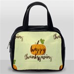 Happy Thanksgiving Pumpkin Classic Handbag (One Side)