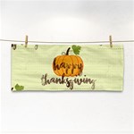 Happy Thanksgiving Pumpkin Hand Towel