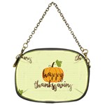 Happy Thanksgiving Pumpkin Chain Purse (One Side)