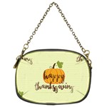 Happy Thanksgiving Pumpkin Chain Purse (Two Sides)