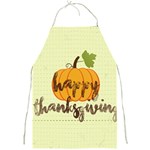 Happy Thanksgiving Pumpkin Full Print Apron