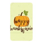 Happy Thanksgiving Pumpkin Memory Card Reader (Rectangular)