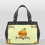 Happy Thanksgiving Pumpkin Oversize Office Handbag