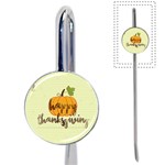 Happy Thanksgiving Pumpkin Book Mark