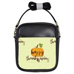 Happy Thanksgiving Pumpkin Girls Sling Bag