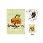 Happy Thanksgiving Pumpkin Playing Cards (Mini)