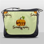 Happy Thanksgiving Pumpkin Messenger Bag