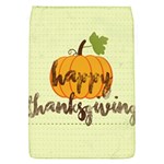 Happy Thanksgiving Pumpkin Removable Flap Cover (S)