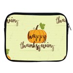 Happy Thanksgiving Pumpkin Apple iPad 2/3/4 Zipper Case