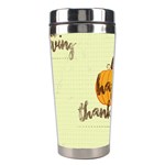 Happy Thanksgiving Pumpkin Stainless Steel Travel Tumbler