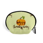 Happy Thanksgiving Pumpkin Accessory Pouch (Small)