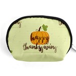 Happy Thanksgiving Pumpkin Accessory Pouch (Medium)