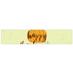 Happy Thanksgiving Pumpkin Flano Scarf (Small)