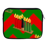 Christmas Kwanzaa Apple iPad 2/3/4 Zipper Case