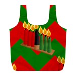 Christmas Kwanzaa Full Print Recycle Bag (L)