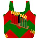 Christmas Kwanzaa Full Print Recycle Bag (XL)