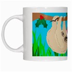 santa sloth White Mug