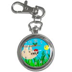 santa sloth Key Chain Watch