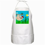 santa sloth BBQ Apron