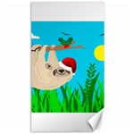 santa sloth Canvas 40  x 72 