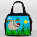 santa sloth Classic Handbag (Two Sides)