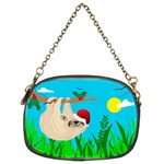 santa sloth Chain Purse (Two Sides)