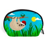 santa sloth Accessory Pouch (Large)