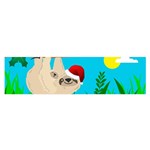 santa sloth Satin Scarf (Oblong)