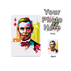 Abraham Lincoln Playing Cards 54 (Mini)  from ArtsNow.com Front - Diamond4