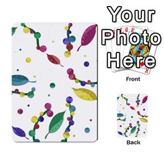 Abstract floral design Multi Back 7