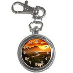 Scenic Wyoming Key Chain Watch