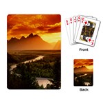 Scenic Wyoming Playing Cards Single Design