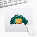 Angry Girl Doll Large Mousepads