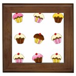 Colorful cupcakes  Framed Tiles