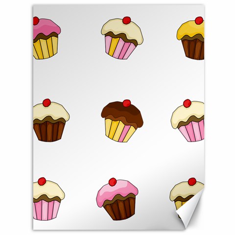 Colorful cupcakes  Canvas 36  x 48   from ArtsNow.com 35.26 x46.15  Canvas - 1