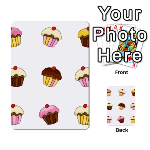 Colorful cupcakes  Multi Back 51