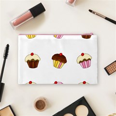 Colorful cupcakes  Cosmetic Bag (Medium)  from ArtsNow.com Back