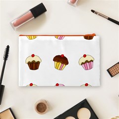 Colorful cupcakes  Cosmetic Bag (Medium)  from ArtsNow.com Back