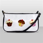 Colorful cupcakes  Shoulder Clutch Bags