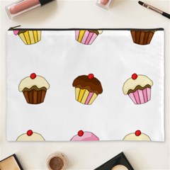 Colorful cupcakes  Cosmetic Bag (XXXL)  from ArtsNow.com Front