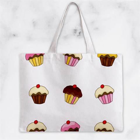 Colorful cupcakes  Zipper Mini Tote Bag from ArtsNow.com Back