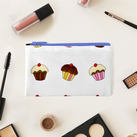 Colorful cupcakes  Cosmetic Bag (XS) from ArtsNow.com Front